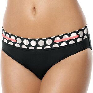 JAG Dot Loop Banded Bikini Bottom NWT